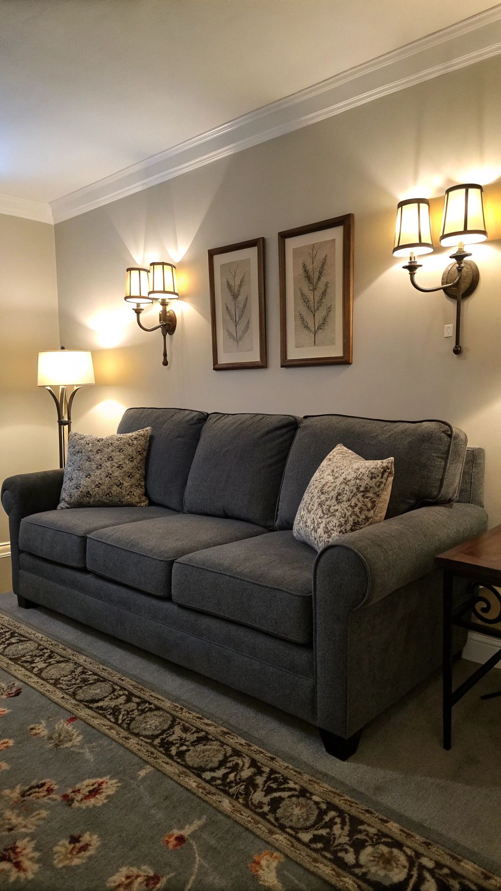 BR22- كنبة خشب زان 220×85سم