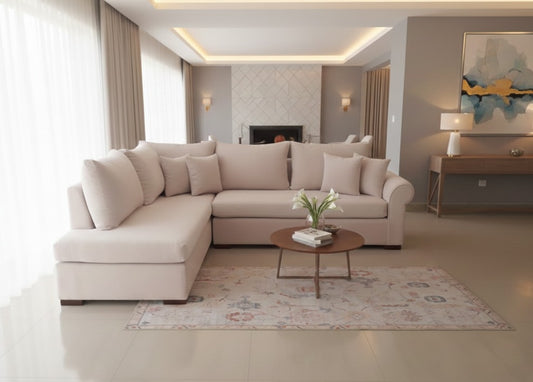 ركنة من خشب الزان الطبيعي - 260×150 سم - BR300