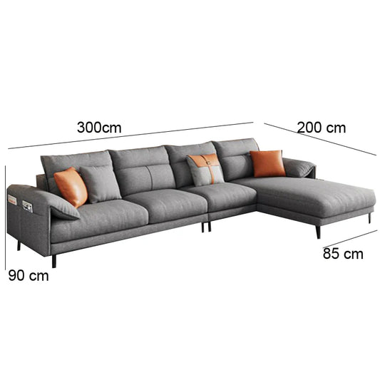 ركنة من خشب الزان الطبيعي - 300×200 سم - RY10