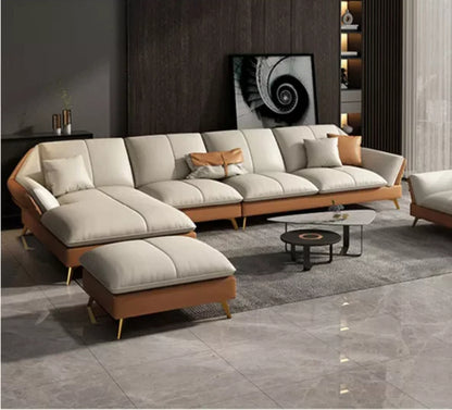 ركنة مع بوف خشب زان 160×300سم- DO31