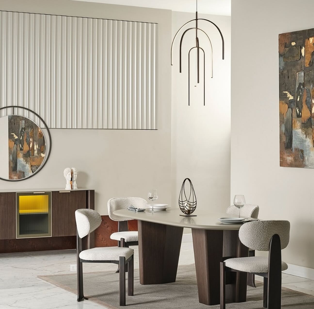 غرفة سفرة - 7 قطع - DO26