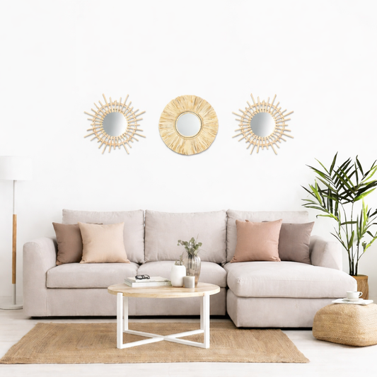 ركنة من خشب الزان الطبيعي - 260×170 سم - BR124