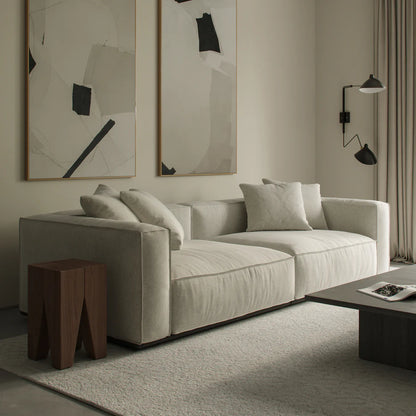 BR46 - كنبة خشب زان 200×100سم