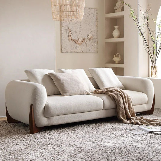 كنبة خشب زان 200×85 سم - BR18