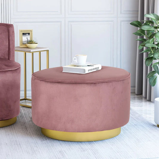 Pouf 50×60 cm - cashmere - ACR124