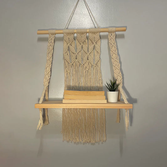 Decorative Macrame Shelf 40x60cm - BIRD16