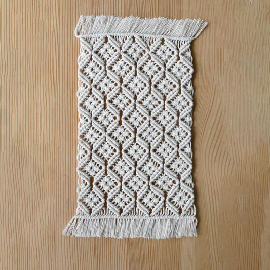 Macrame Tablecloth 30x50cm - BIRD21