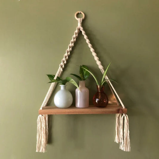 Decorative Macrame Shelf 40x60cm - BIRD23