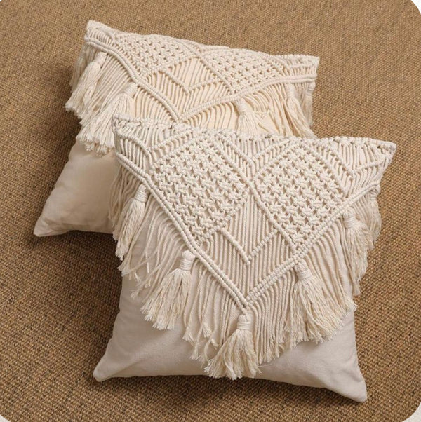 Macrame cushion 40×40 cm - BIRD26