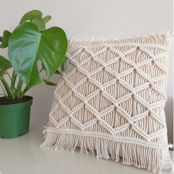 Macrame Cushion 40×40 cm - BIRD27