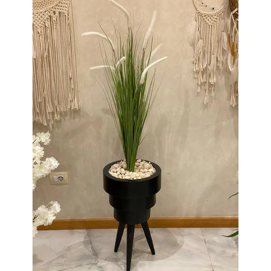 Planter pot with artificial plant - FL125