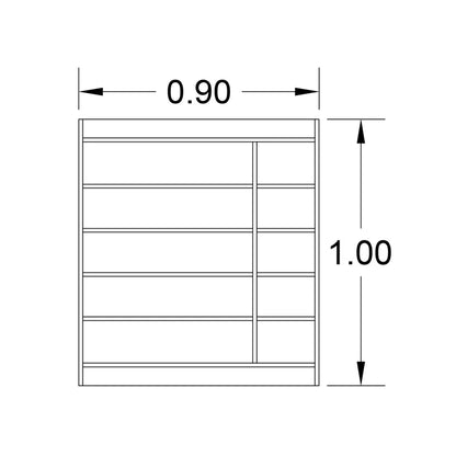 Shoe Rack - 40x90cm - FNR375