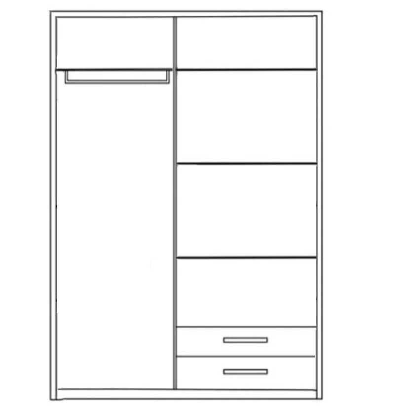 Cupboard - 120x200cm - FNR65