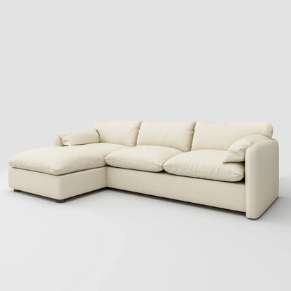 Corner sofa made of natural beech wood - 250×150 cm - BR264
