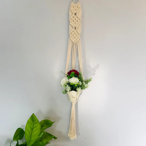 Macrame Planter Holder 80cm - MCR12