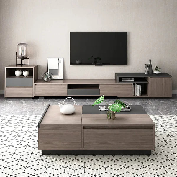 TV table with coffee table - NAG45