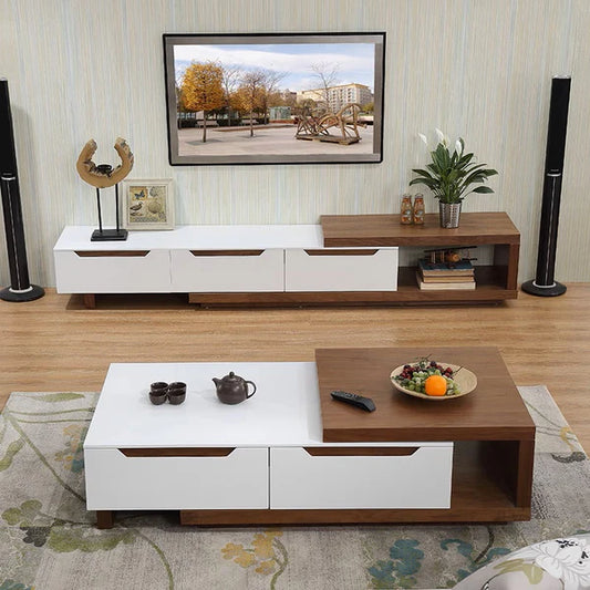 TV table with coffee table-HQ102