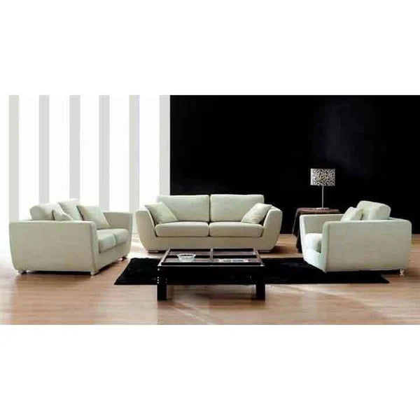 Beech wood sofa set - 3 pieces - QAM59