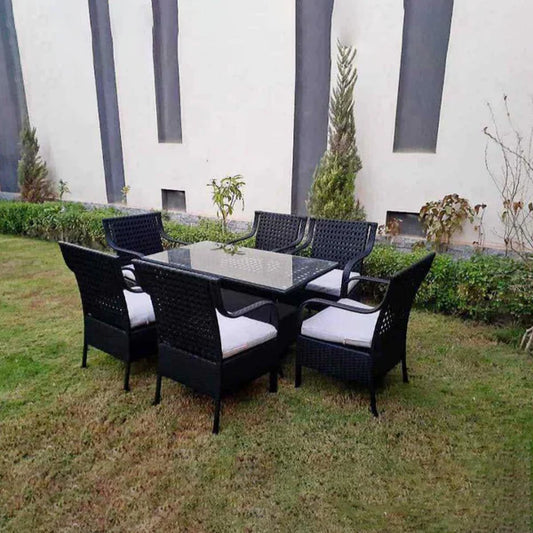 Outdoor Set- Table with 6 Chairs - SHP162