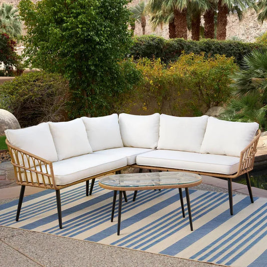 Outdoor Corner Sofa And Table - SHP420