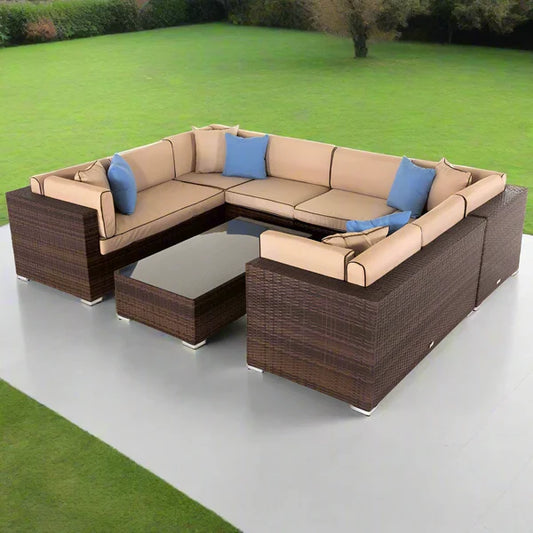 Outdoor Corner Sofa With Table - SHP437