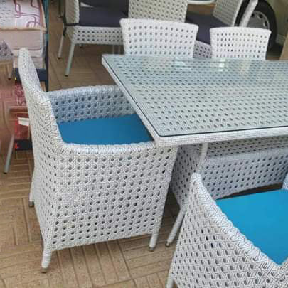 Outdoor set - table and six chairs - SHP6