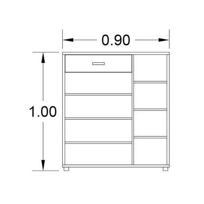 Shoe Rack - 40×90cm - SHR423