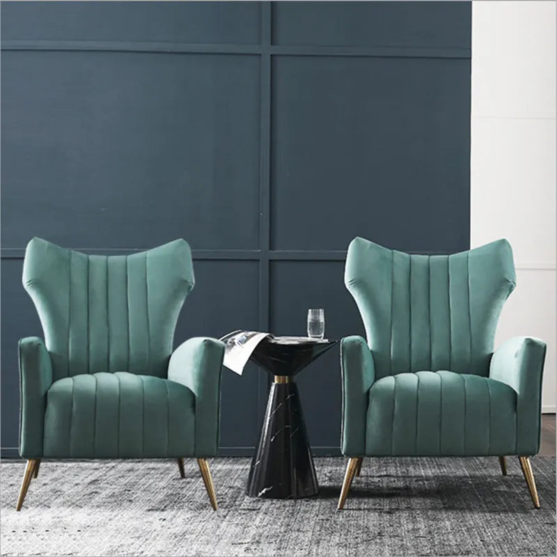 طقم كرسيين فوتيه