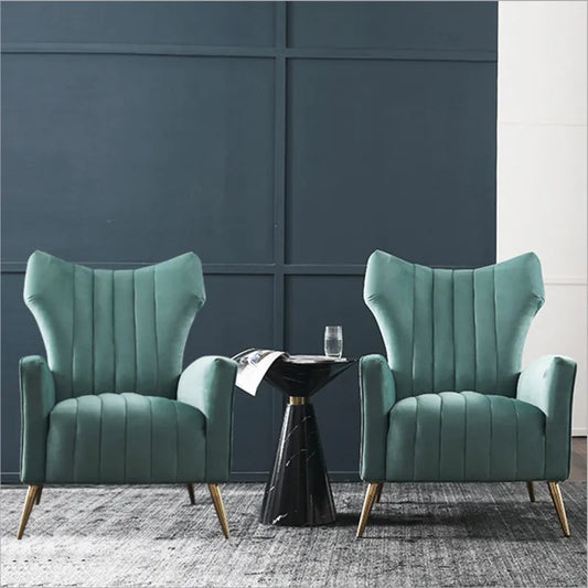 طقم كرسيين فوتيه