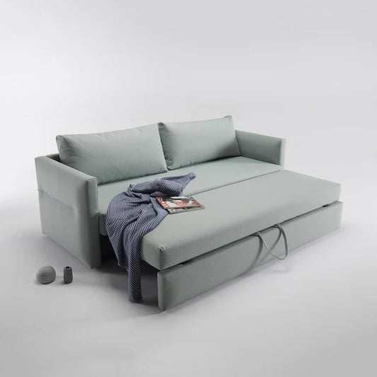 Beech wood sofa bed, 200 x 85 cm - SY222