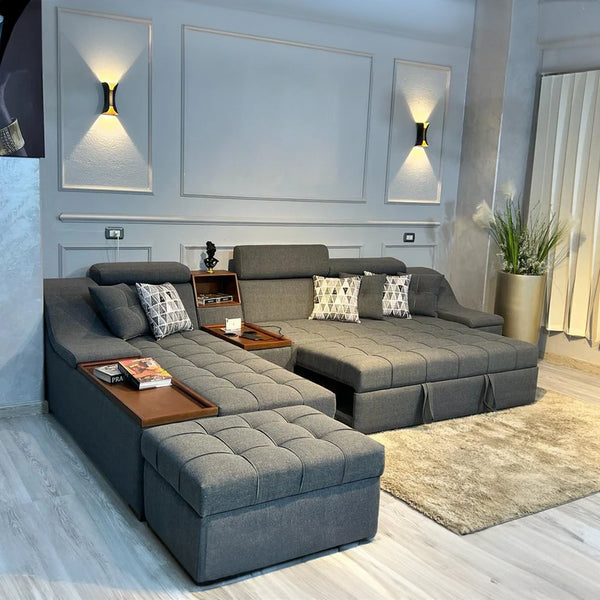 ركنة سرير مع بوف - 340×200 سم - ZL01