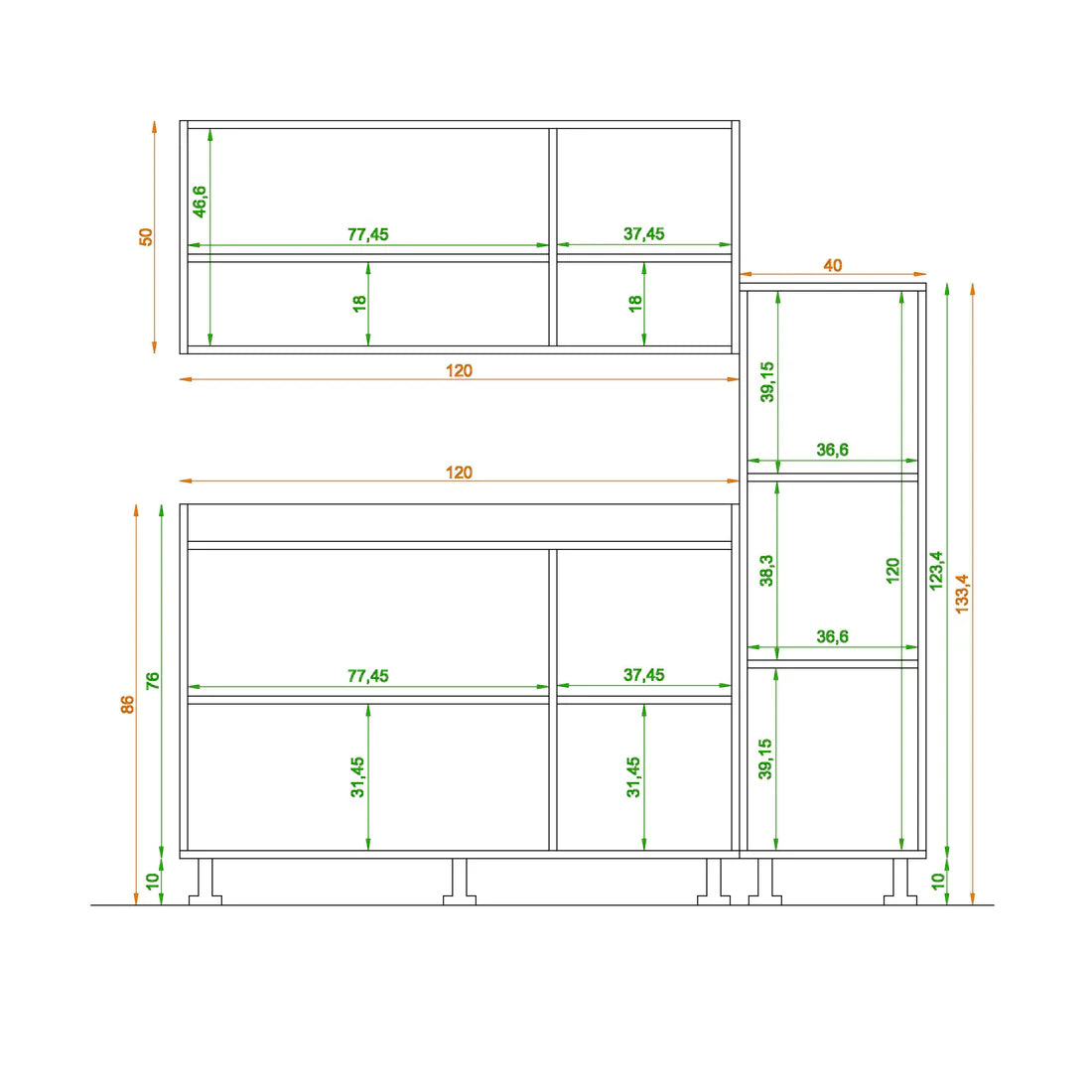 Kitchen - 3 pieces - ZAR164