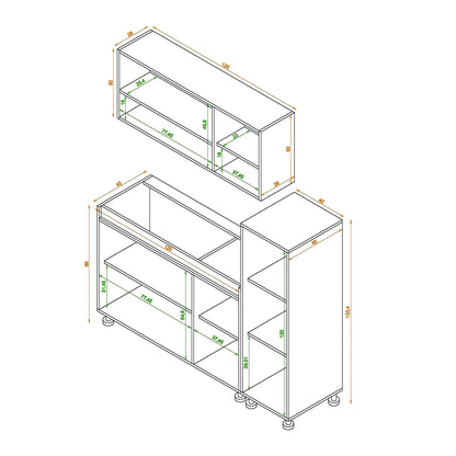 Kitchen - 3 pieces - ZAR164