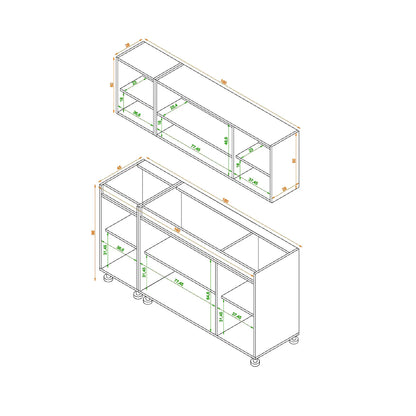 Kitchen - 2 pieces - ZAR167