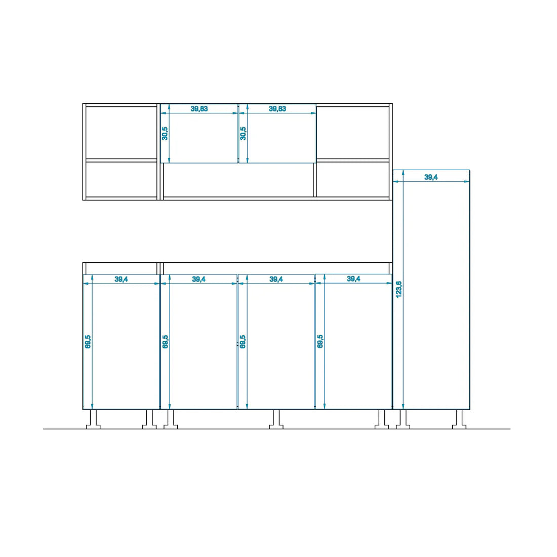 Kitchen - 3 pieces - ZAR171