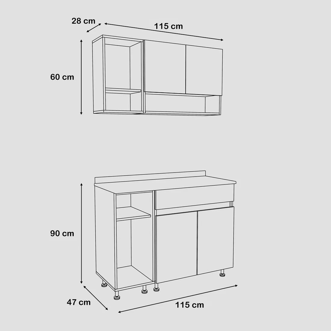 Kitchen - 2 pieces - ZAR195