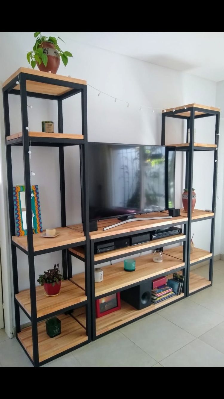 ترابيزة تليفزيون مع وحدة أرفف 160×35سم - OG227