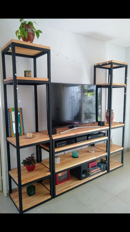 ترابيزة تليفزيون مع وحدة أرفف 160×35سم - OG227